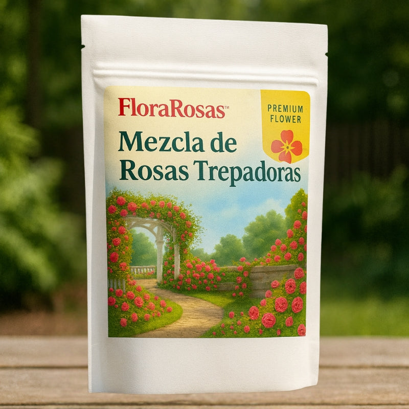 FloraRosas™ – Mezcla de Rosas Trepadoras Para Tu Hogar - OFERTA 2X1