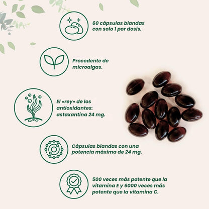 Microingredients - Cápsulas Blandas Protección Antioxidante