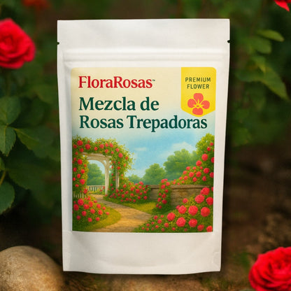 FloraRosas™ – Mezcla de Rosas Trepadoras Para Tu Hogar - OFERTA 2X1