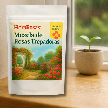 FloraRosas™ – Mezcla de Rosas Trepadoras Para Tu Hogar - OFERTA 2X1